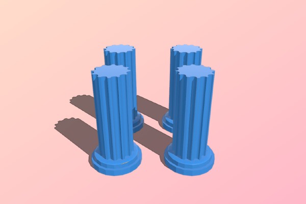 DND Pillars | 3d print model