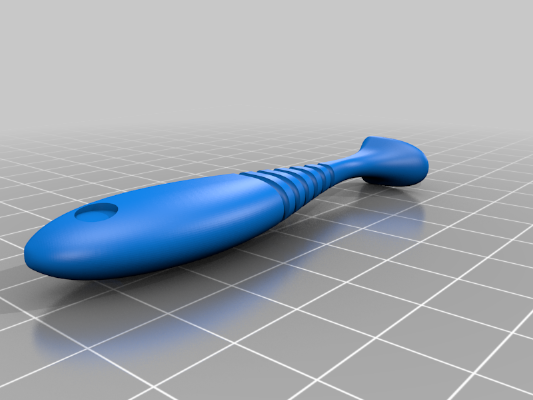 fishing lure two mould halfs | 3d print model