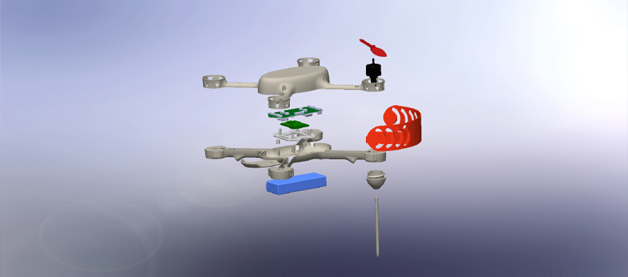 bodi for blade 200 qx | 3d print model