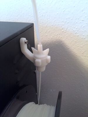 UP! MINI Dust Filter and Filament Guide | 3d print model