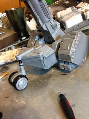 robot V rear caster | 3d print model
