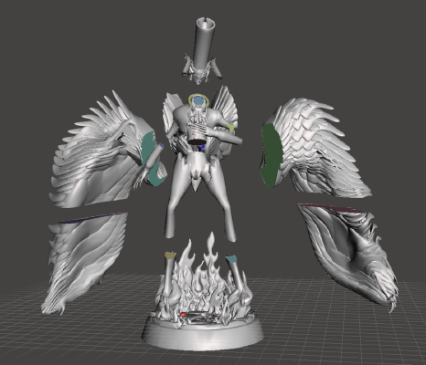 Arsene (Persona 5) Split | 3d print model