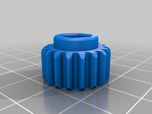 Two Jaw Self Centering Parallel Gripper | 3d print model