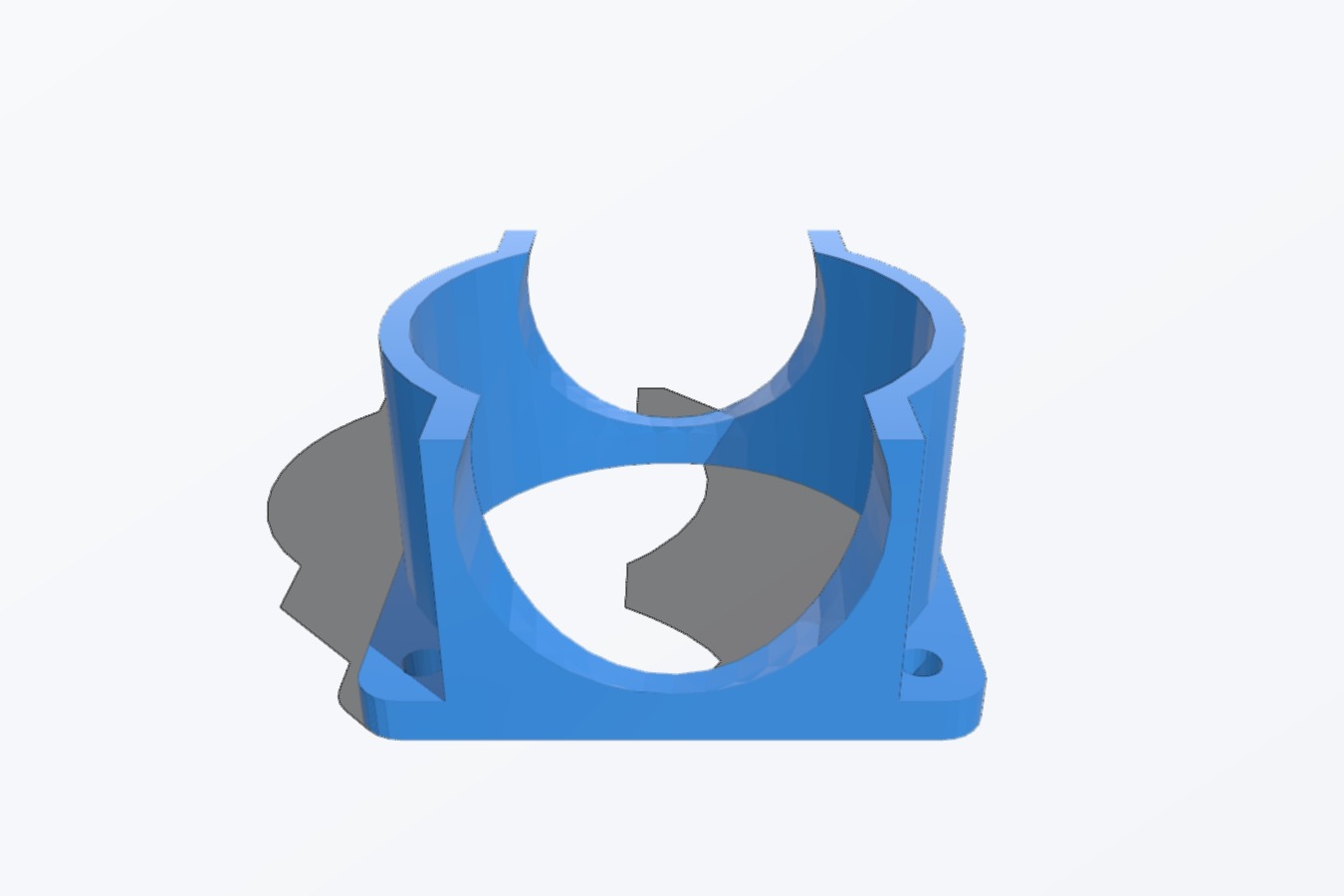 Lama3D v5 Hot end dummy + fan holder