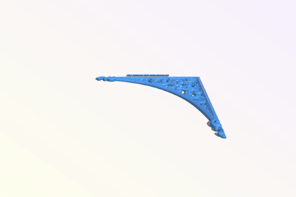 Pattern in the corner | 3d print model