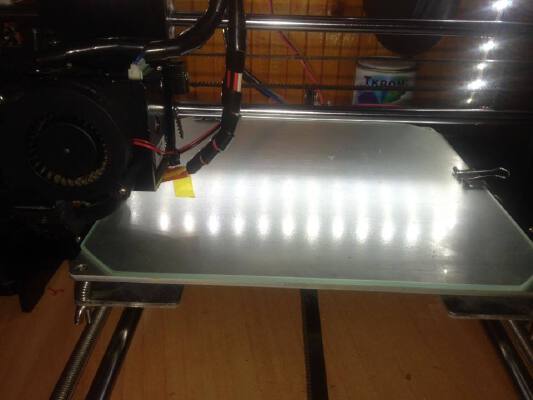 soporte led eje x para anet a8 | 3d print model