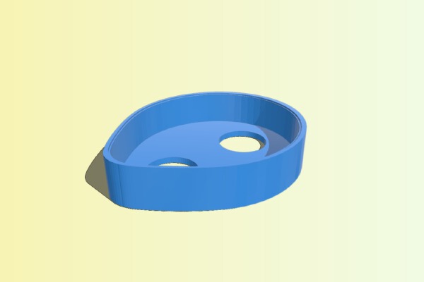 Toyota C-HR Cup Holder Insert | 3d print model