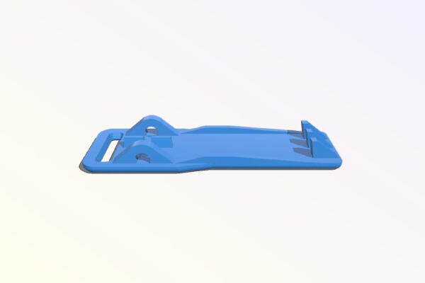 Belt clip for Baofeng UV-5R radio (replacement part) | 3d print model
