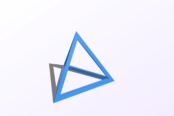 tetrahedron | 3d print model