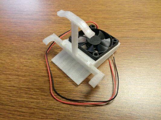 Da Vinci 2.0 Cooling Fan Snap on | 3d print model