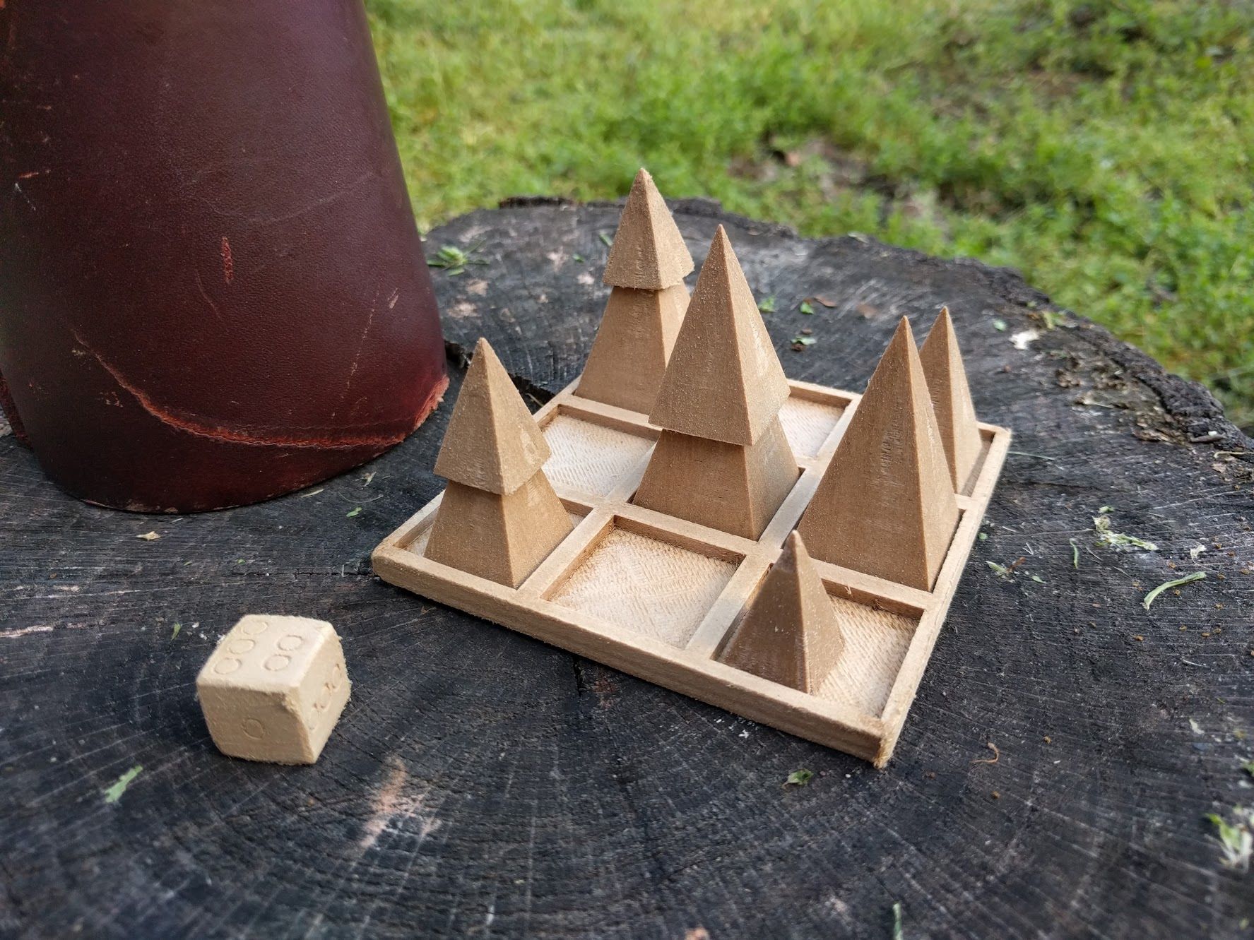 Pyramid Game and Hijinks Board