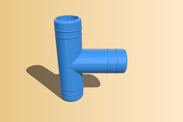 Fish tank T (Canister filter) | 3d print model