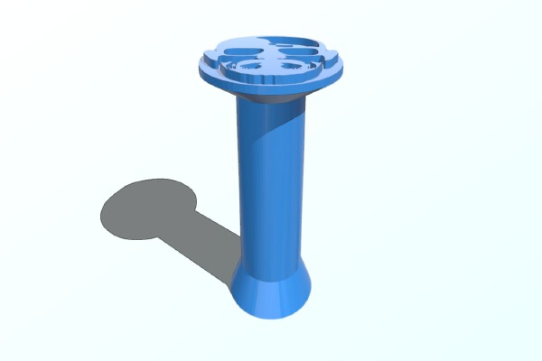 Simple Walter White stamp | 3d print model