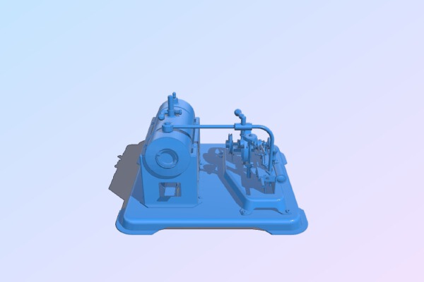 Jensen Model 75 Steam Engine | 3d print model