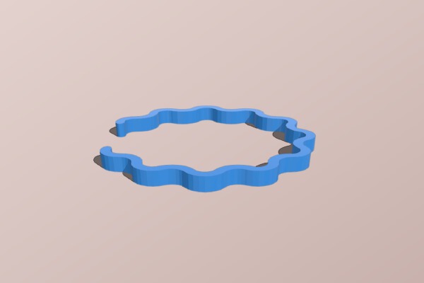 Bike Pants Clip | 3d print model