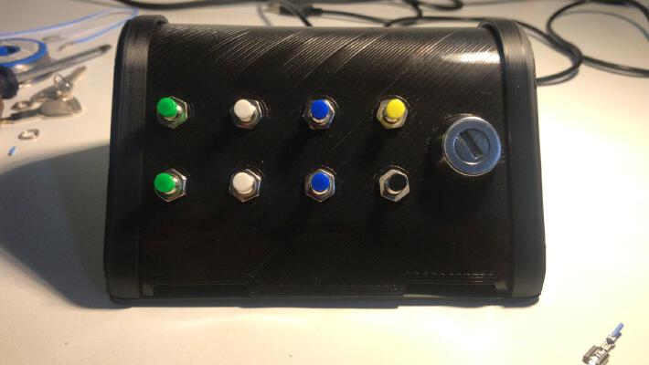 Button Box for PC Simulator | 3d print model