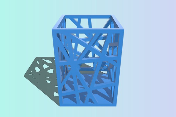 pen and pencil holder | 3d print model