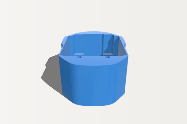 battery box_case 4s2p with bms for dewalt | 3d print model