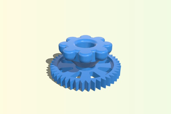  Velleman K8200 Roue entrainement extrudeur | 3d print model