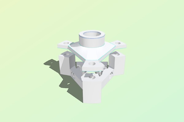 Rostock J-head mount | 3d print model
