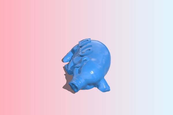  New Year 2019 Pig | 3d print model