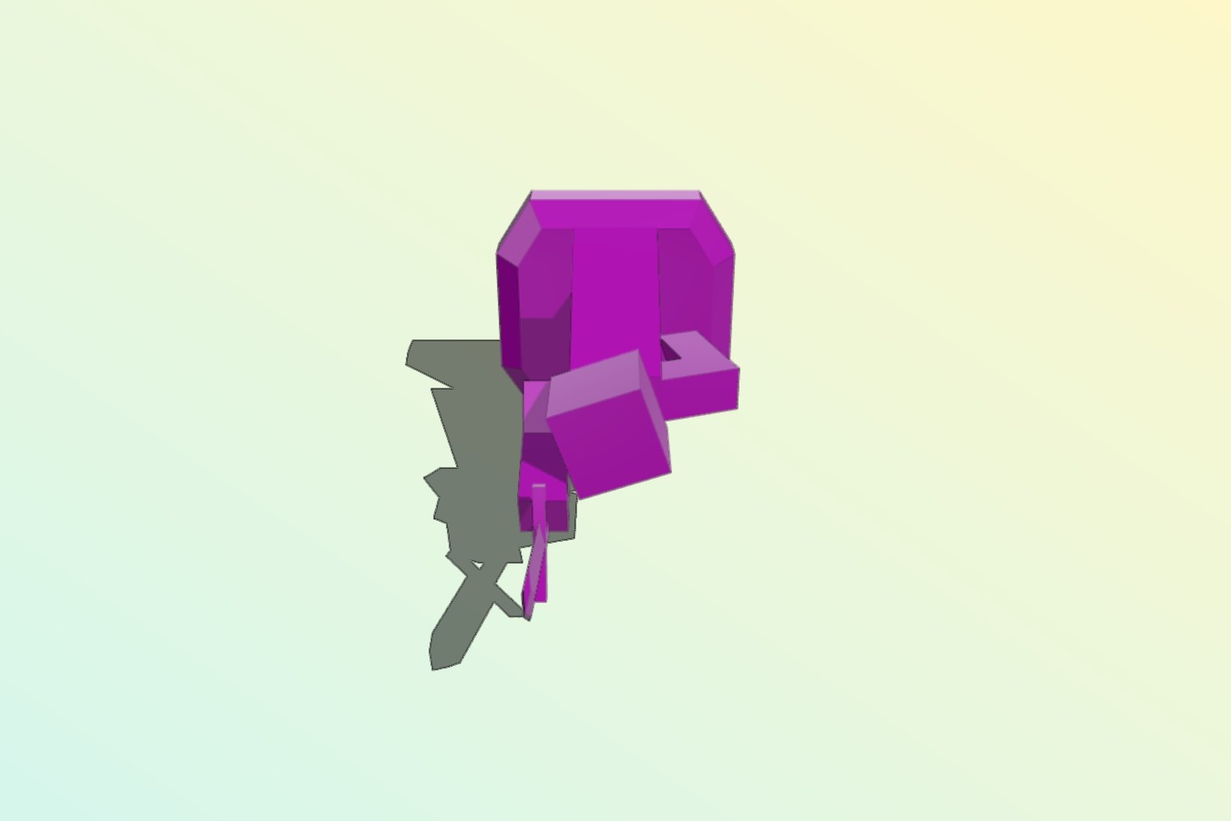 Steve minecraft sculpture