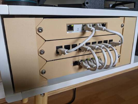 Unifi mini rack | 3d print model
