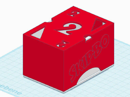 Skip Bo Box | 3d print model
