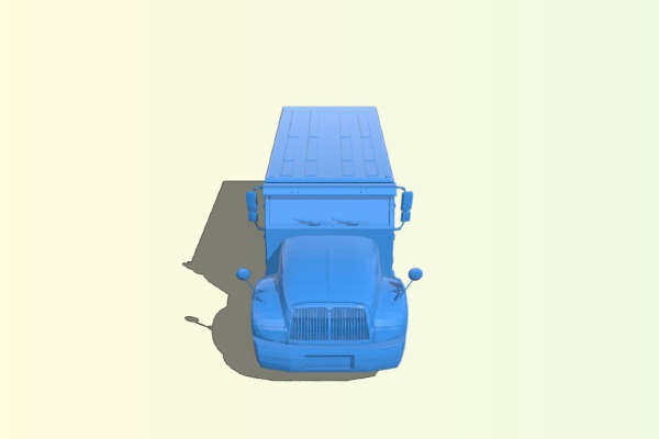 Bank truck | 3d print model