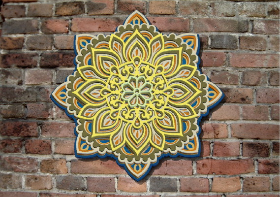 mandala-24 (L7) | 3d print model