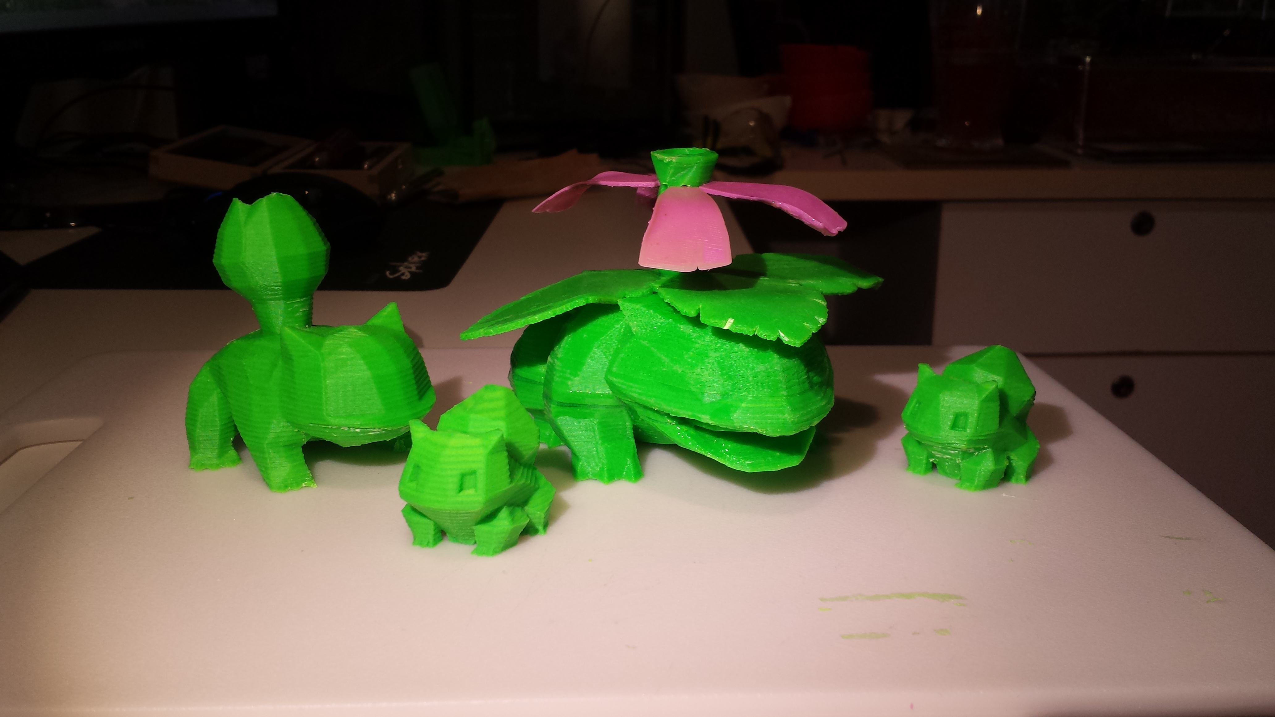 003_Venusaur Files to download and to 3D print for free 3DPEA