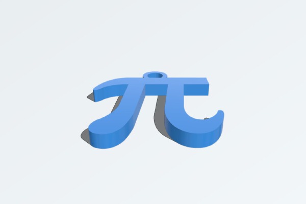 Pi Earrings! Geek Chic Nerdy Jewelry | 3d print model