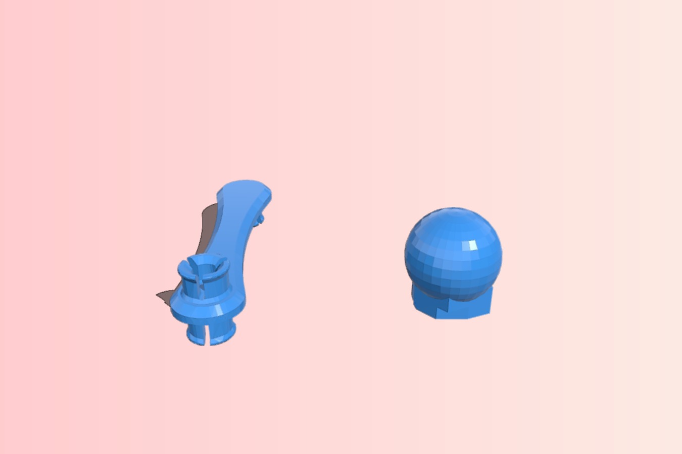 Elliptical Gear - With Knob
