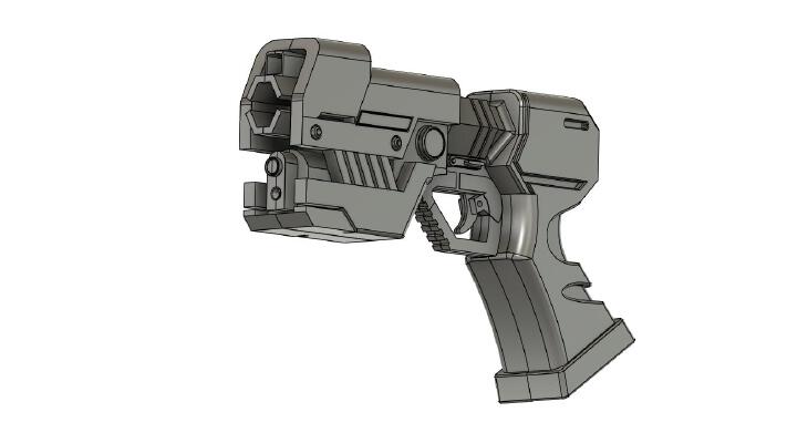 Samus Paralyzer Gun | 3d print model