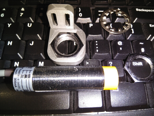 Creality auto levelling capacitive sensor holder | 3d print model