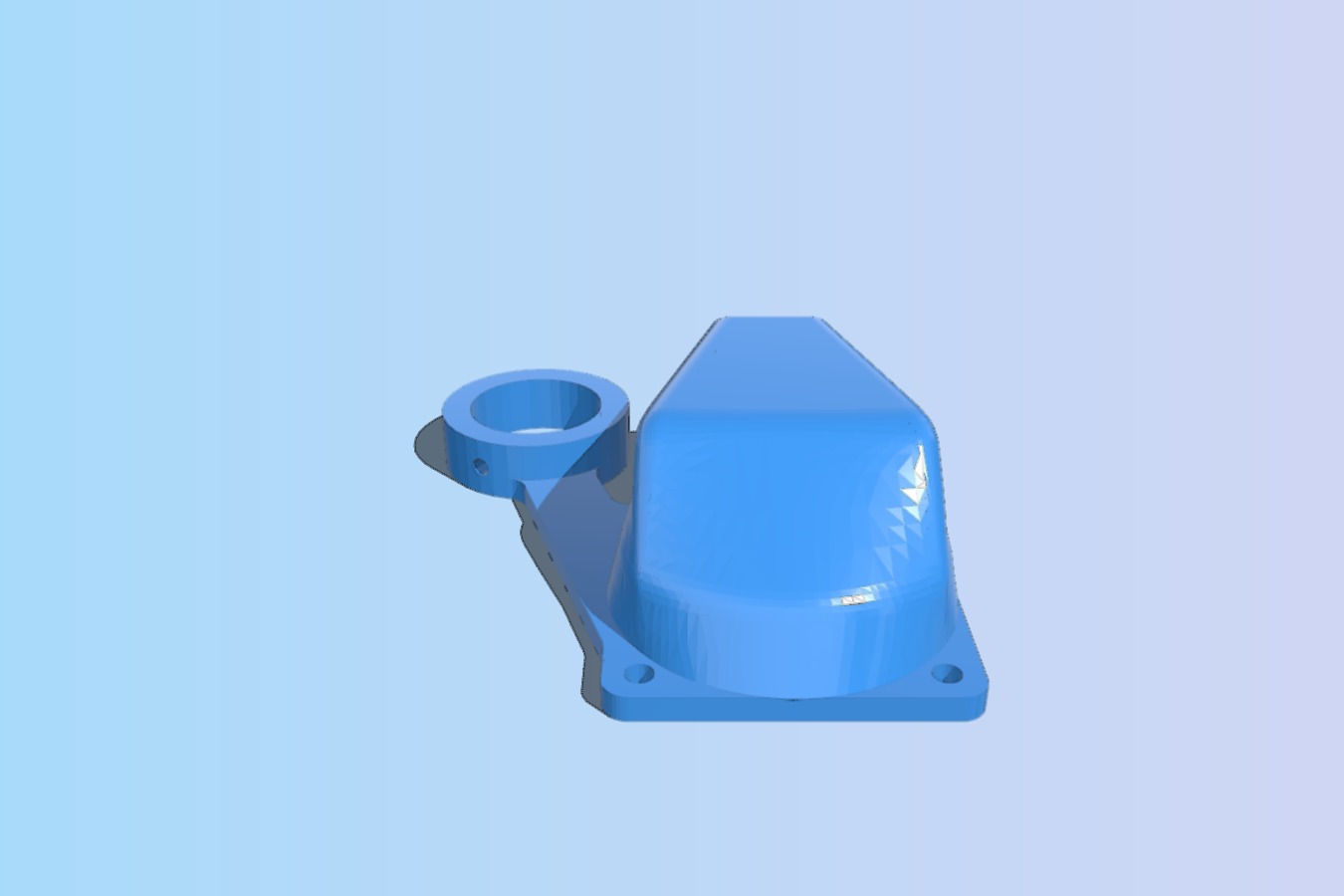 Smartrapcore cooler fan duct