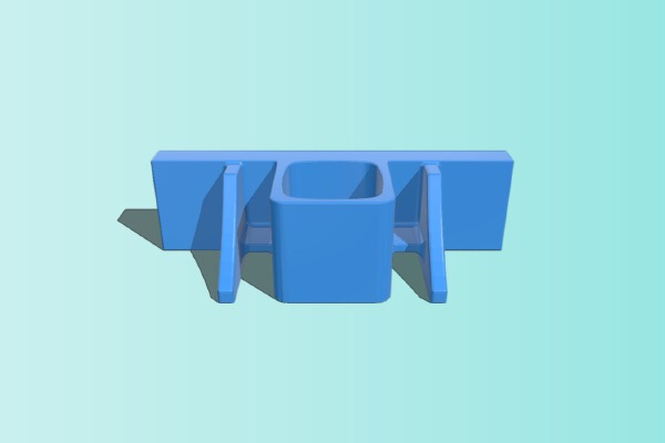 Portable Outlet Shelf, Phone USB Charger | 3d print model