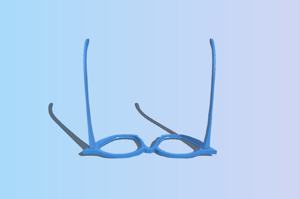 frida kahlo frame glasses eyewear | 3d print model