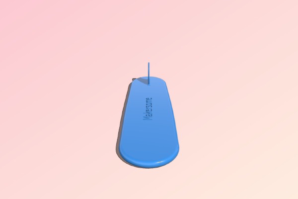 Surfboard Bath_Pool Toy | 3d print model