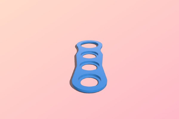 6 Cent Fidget Toy | 3d print model