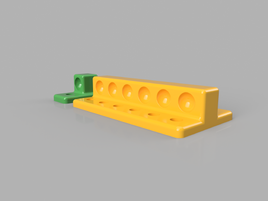 Kossel Mini Magnetic Diagonal Rod Calibration Jig | 3d print model