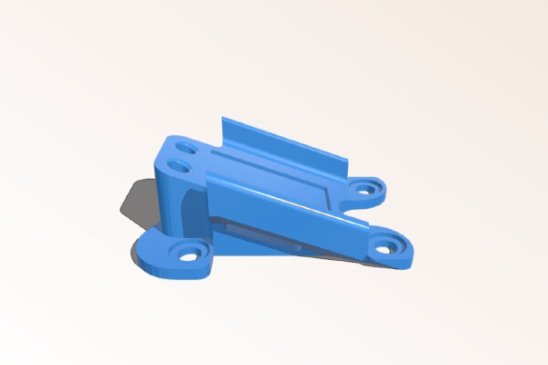 Mobius holder 20° for Vortex 250 Pro | 3d print model