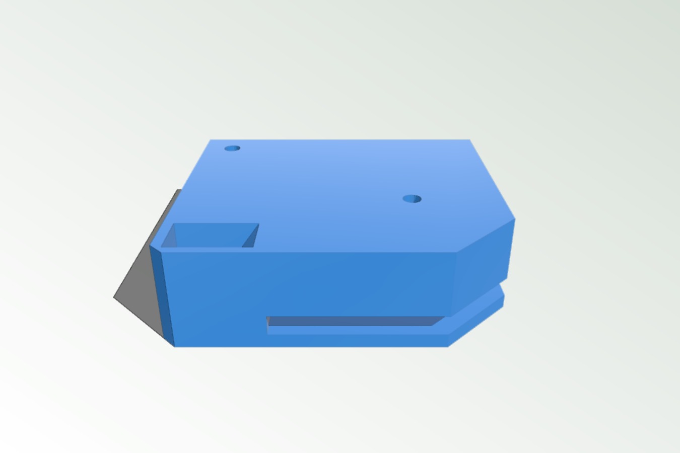  Platform for the filament sensor CR-6 SE (extruder type Dual Drive BMG)