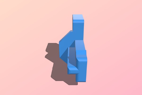 Cherry MX stabilizer base | 3d print model