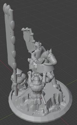 Samurai Daiymo General Wargaming 10mm Warmaster Japanese Nippon DBA D&D | 3d print model