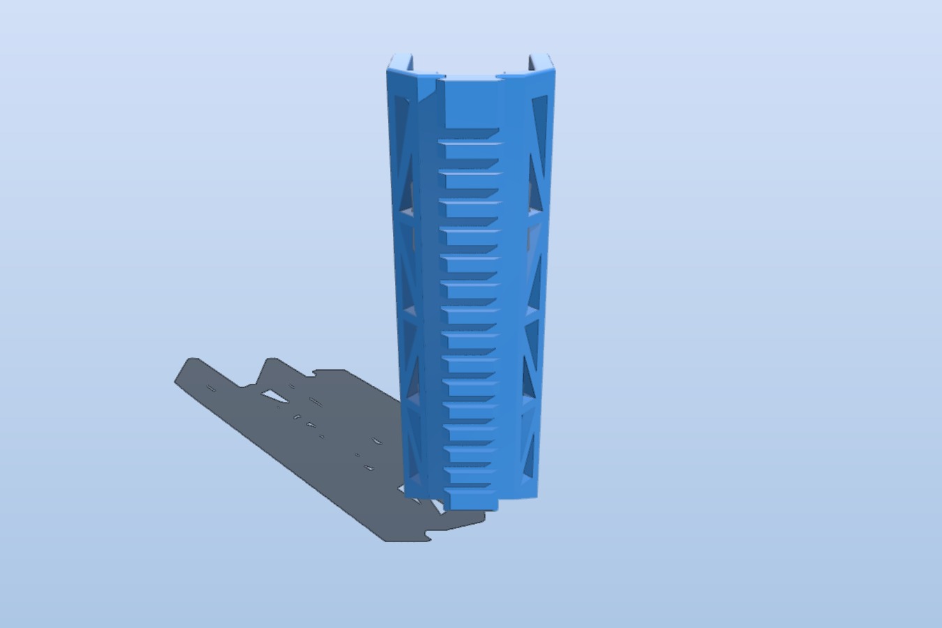 Hand guard for Vector V2 gel blaster
