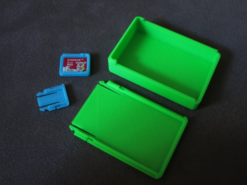 Parametric box with sliding top and latch