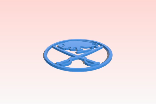Buffalo Sabres Hockey Logo | 3d print model