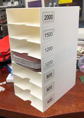 Detail (Mouse) Sandpaper Storage | 3d print model