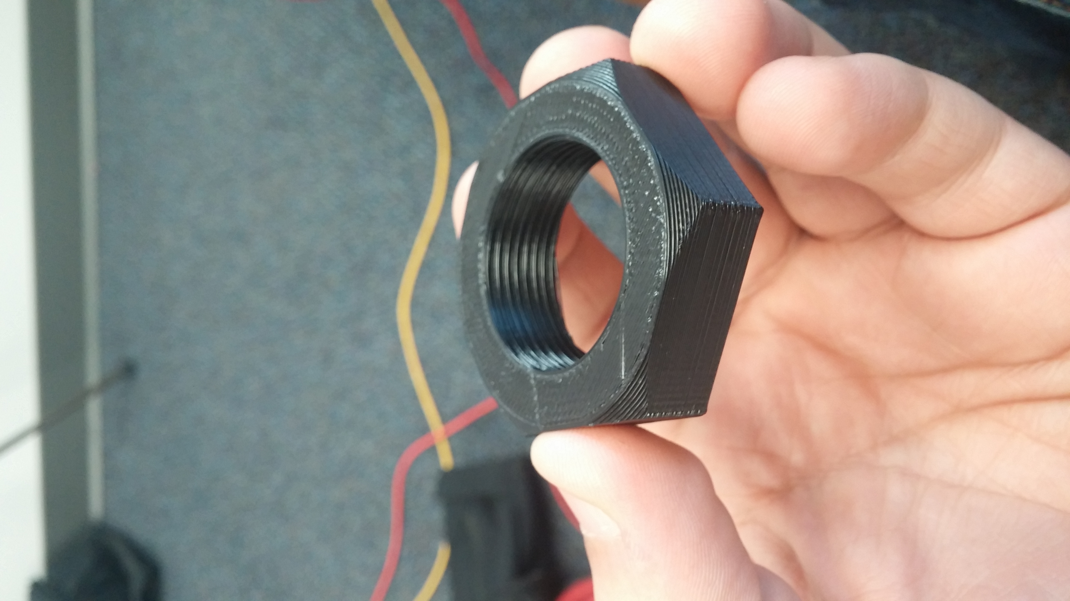 FlashForge Creator Pro Spool Holder Nut Replacement